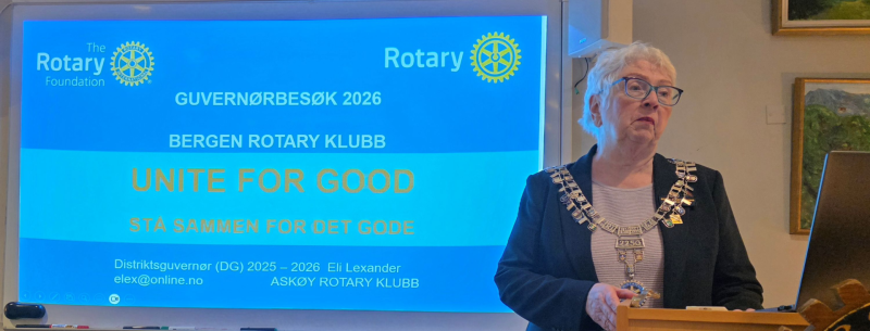 Møte 24. februar - Guvernørbesøk av Eli Lexander